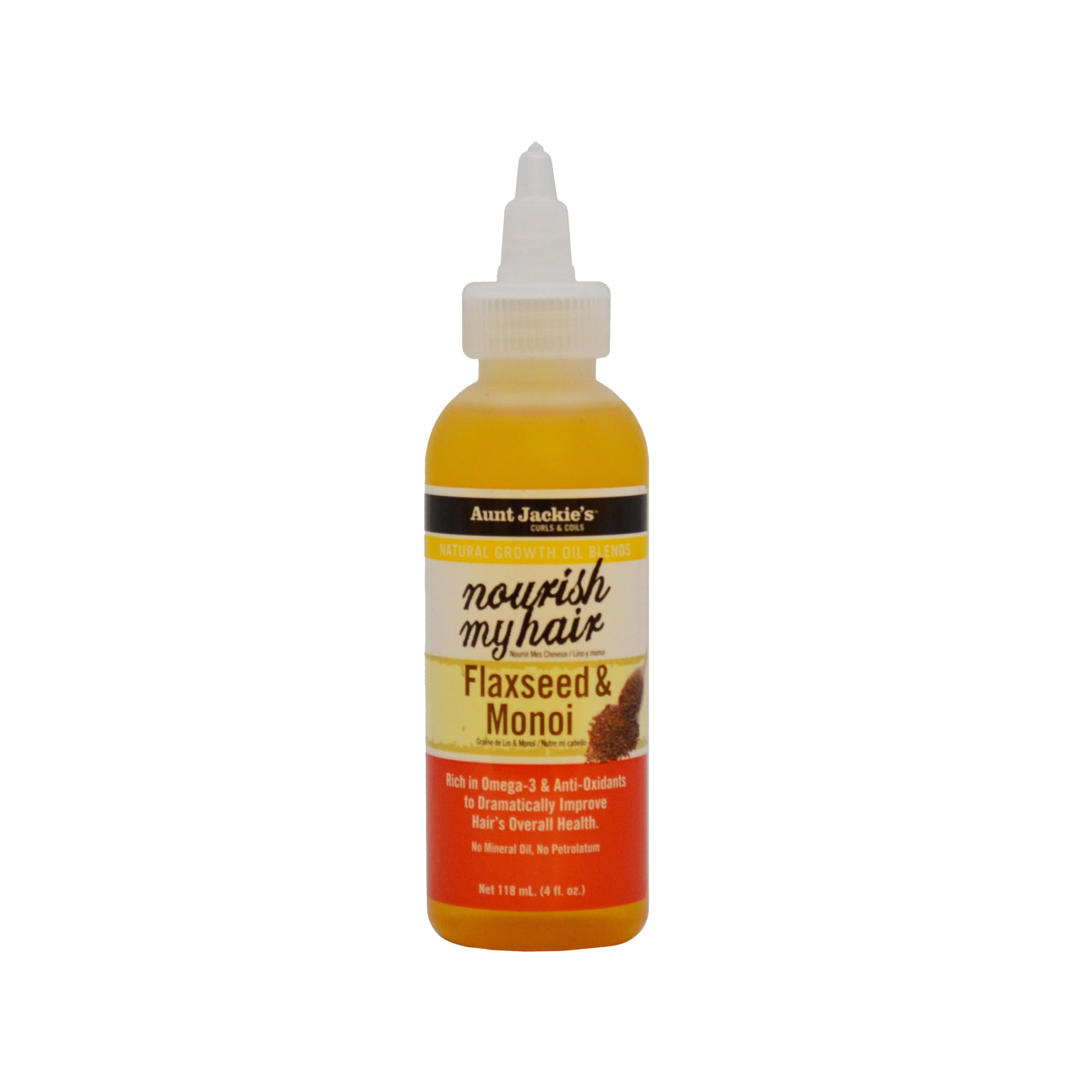 Aunt Jackie's Natural Growth Oil Blends Nourish My Hair, 4 Oz