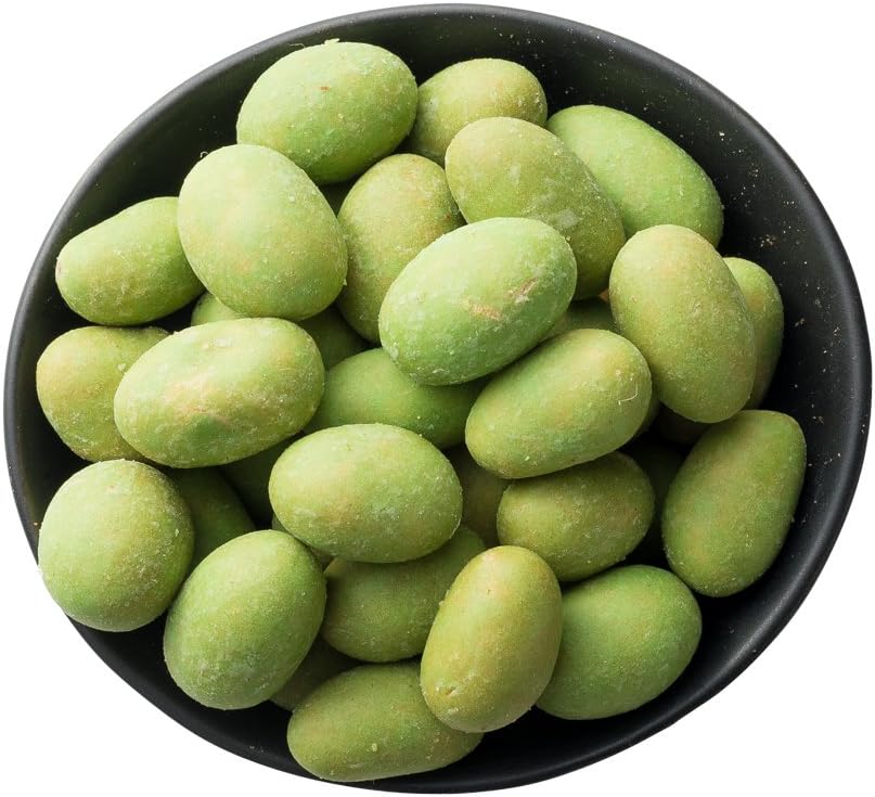 The Nuttery Freshly Roasted Kabukim Nuts 16 ounce Pouch Bags (1lb (Wasabi Kabukim)