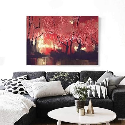 Amazon Com Warm Family Nature Canvas Wall Art For Bedroom