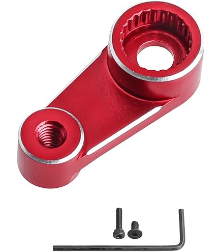 thumbnail image 2 of GPM Aluminum Servo Horn For Losi Mini-T 2.0 - 20T With Built-in Spring, 3-Piece Blue Set 2 of 9