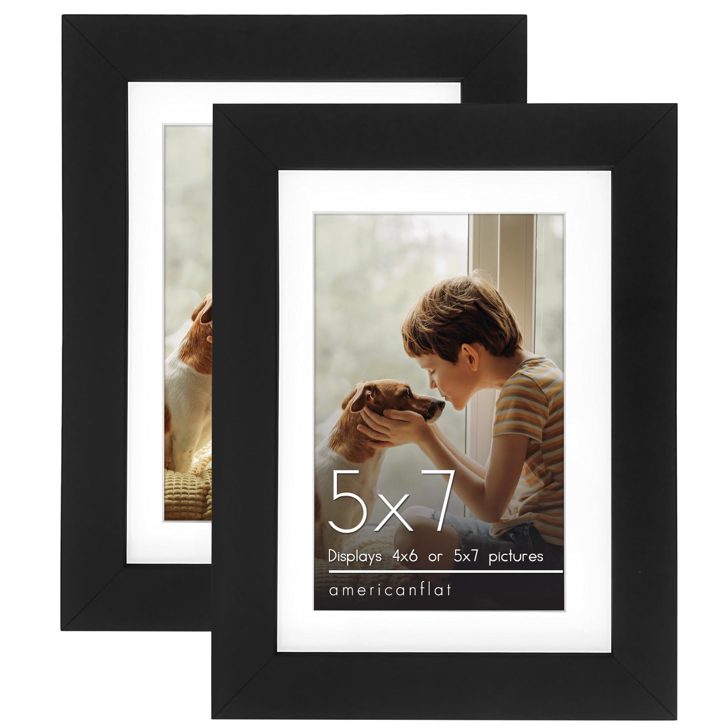 Americanflat 5x7 Picture Frame with
