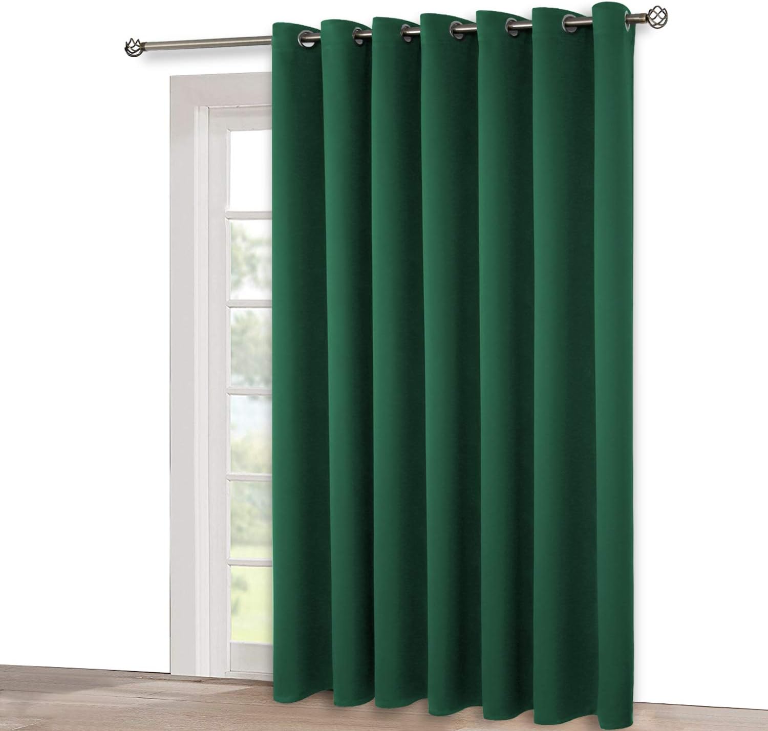 Best emerald living room curtains