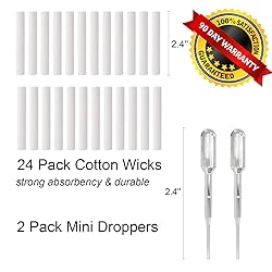 6 Pack Aromatherapy Nasal Inhaler Tubes for