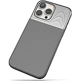 Atom Studios EMF Case for iPhone 15 Pro - MagSafe Compatible Case with Advanced Alara 5G-Compatible Technology – 10FT Drop Protection – USA Developed with 20 Worldwide Patents – Grey