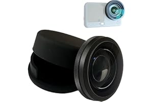 OSMO Action 6 Boost Lens, 185° Wide Angle Lens Compatible with DJI OSMO Action 6 Accessories, Boosts Action Camera Shots Acti