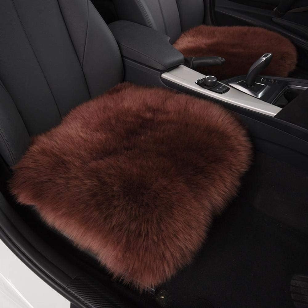Pure Natural Wool Seat Cover Winter Warm Aquare Wool Chair