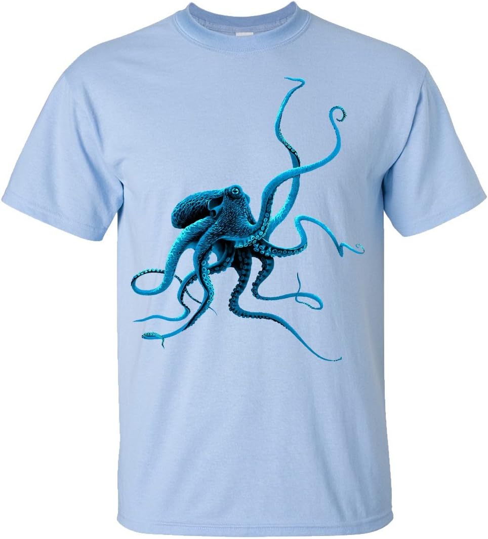 Octopus T-Shirt/tee Asst Colors