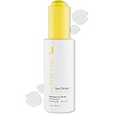 JESS BEAUTY | Sun Drops SPF 50 Sunscreen Oil | Lightweight Non-Greasy Face Sunscreen with Squalane, Baobab Oil & Green Tea | 