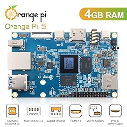 Orange Pi 5 4GB Rockchip RK3588S 8-Core 64 Bit