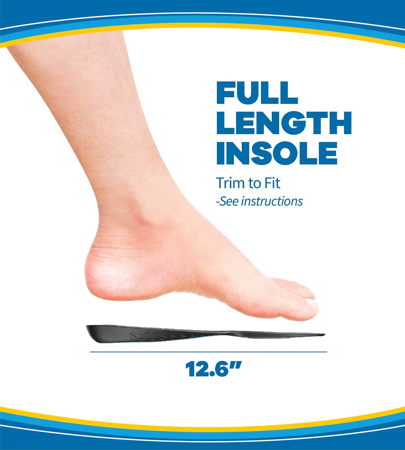 Dr. Scholl's WORK Massaging Gel Advanced Insoles for Men Shoe Inserts: Health & Personal Care