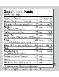 Mantenimiento metabólico, B-Complex, phosphorylated, 100 Cápsulas, 100, 1, 1