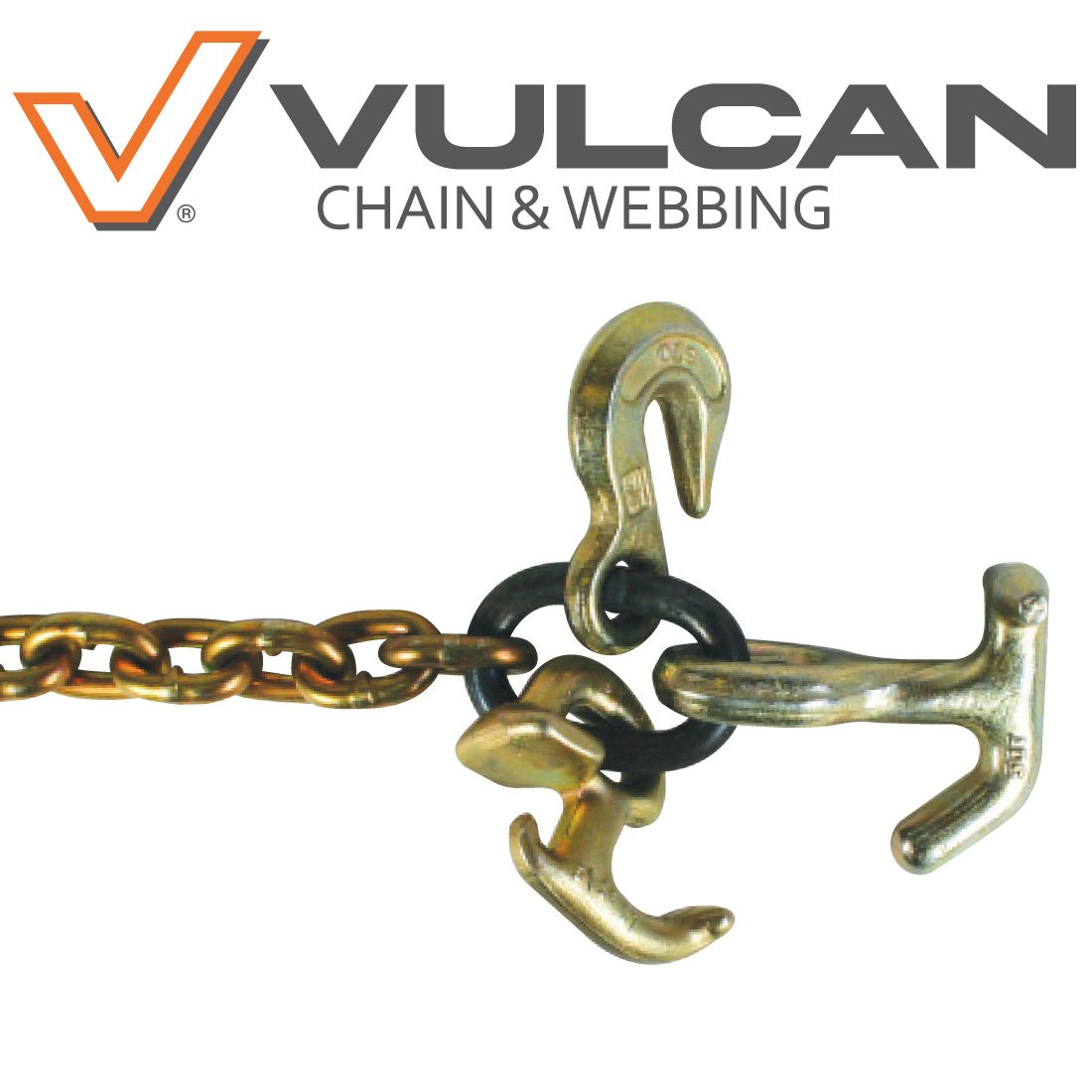 RHook and Twisted T/J Combination Hook 4,700 lbs. Safe Working Load 5/