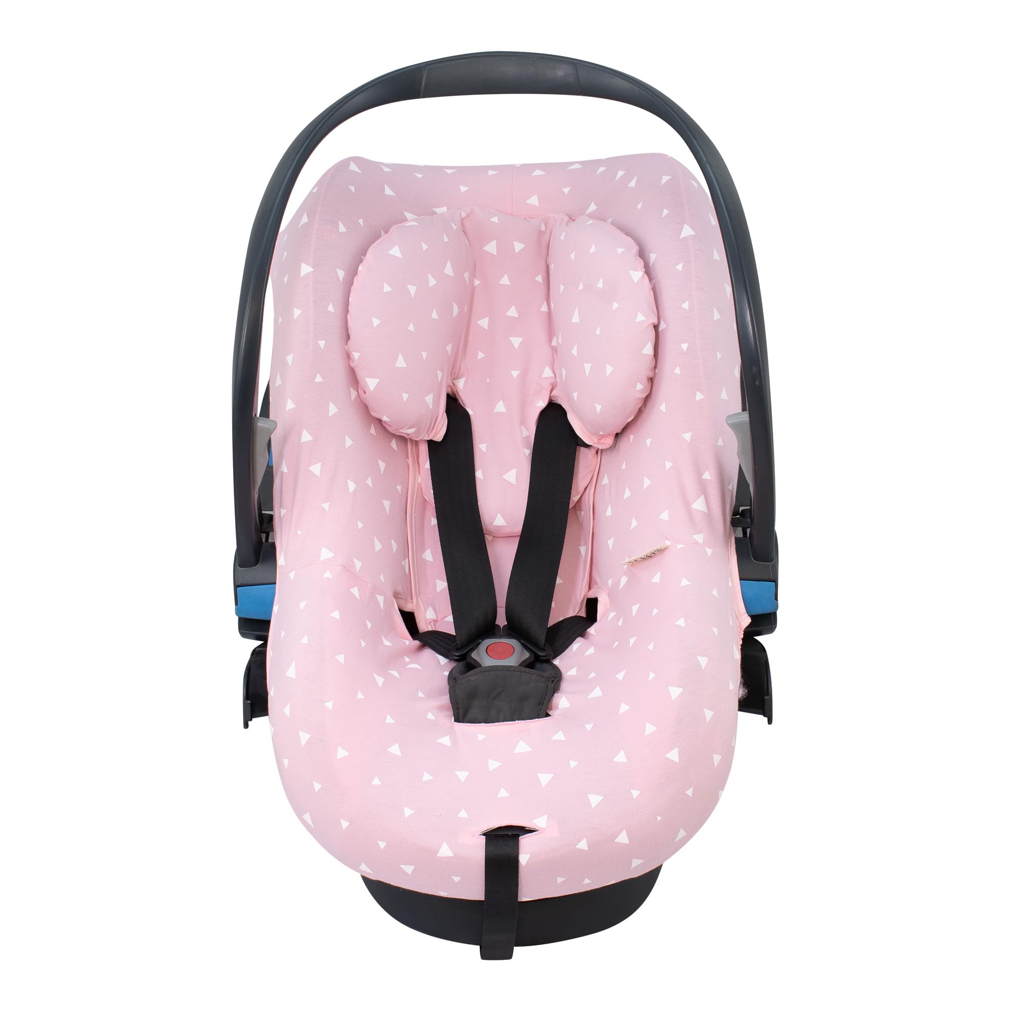 JYOKO Kids Cover Liner for car seat Compatible with BeSafe iZi Sleep (Pink Sparkles)