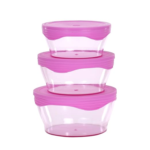 migecon silicona tapas recipiente de plástico para ...