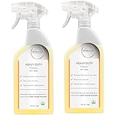 naturally it's clean Heavy Duty Cleaner | Deep Cleans floors in homes, garages, patios, sidewalks, walls, kitchens, restrooms, ceramic tile, concrete, furniture, and equipment| 24oz Bottles | 2 Pack
