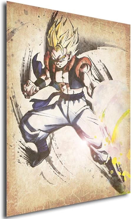 Amazon De Poster Dragon Ball Wanted Gogeta Ssj A3 42x30 Cm