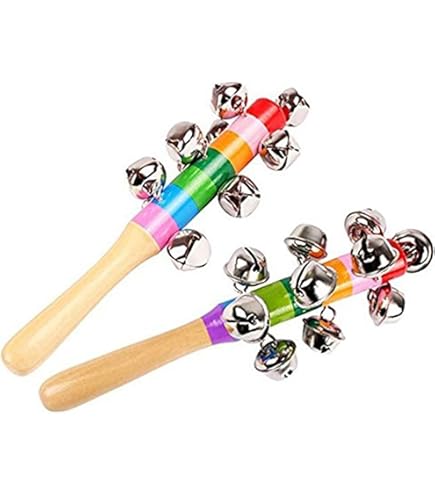 Amazon.com: Ludwig LE97 Handheld Sleigh Bells : Musical Instruments