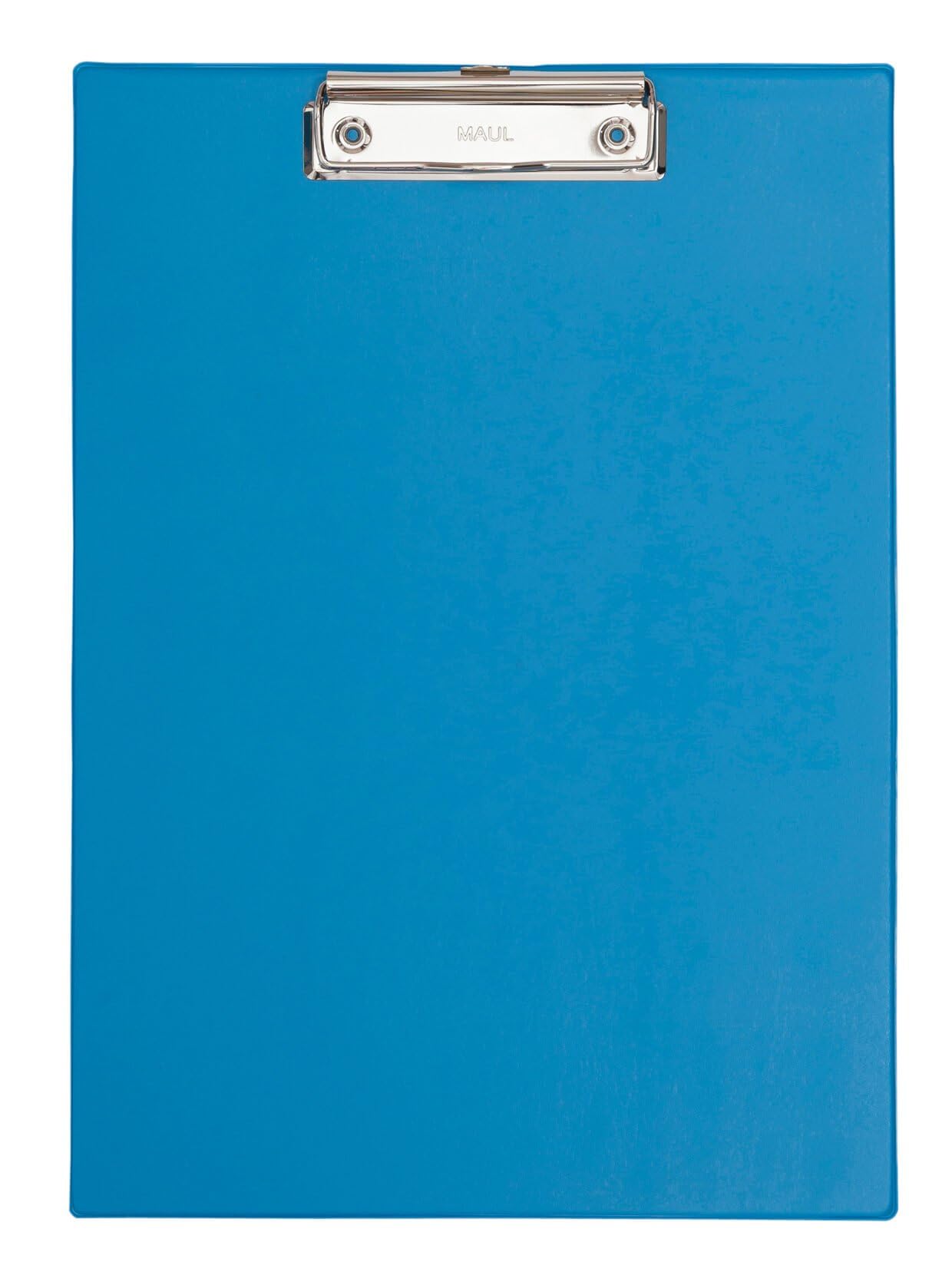 MAUL 2335234 A4 Portrait Clipboard with Foil Cover - Blue