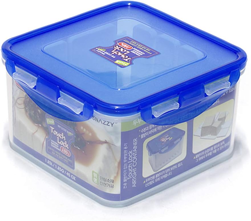 Tofu Container Plastic Food Container With inside Tray