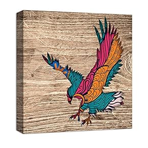 Canvas Wall Art Abstract Beautiful Colorful...