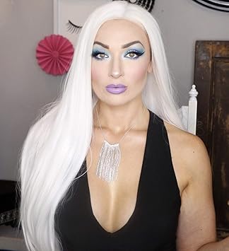 Amazon Com Morvally 24 Inches Long Straight Lace Front Wigs 1001