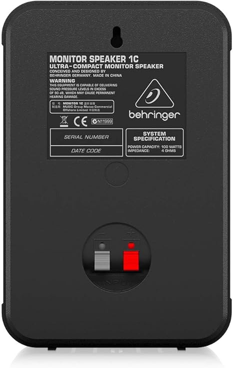 behringer 1c studio monitor speakers