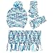 ABG Accessories Girls' Chunky Knit Hat, Scarf and Popover Glove Set