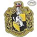 ODSP Compatible with Harry Potter House of Hufflepuff House Crest Logo Hook and Loop Backing Embroidered Patches Decoration Appliques Emblem Badges Sign