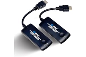 OREI Wireless HDMI Extender Transmitter & Receiver Dongle UtraHD 5.1-5.2 Ghz Up to 4K @ 60Hz - Upto 60 Feet - Perfect for Streaming from Laptop, PC, Cable, Netflix, YouTube, PS4 to HDTV/Projector