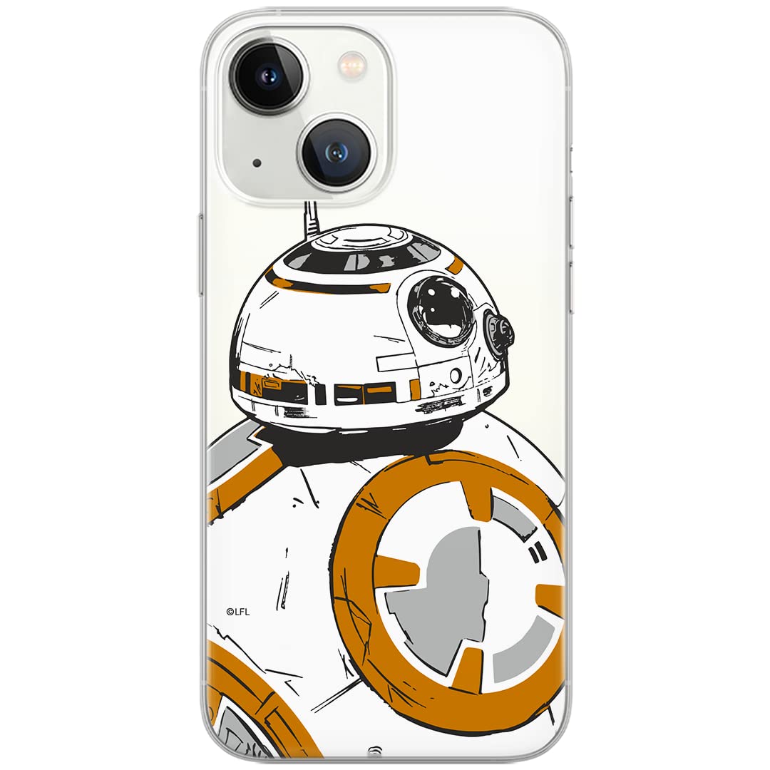 ERT GROUP mobile phone case for iPhone 13 MINI original and officially licensed Star Wars pattern BB 8 009 optimally adapted to the shape of the mobile phone, case made of TPU