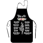 zukmvuh Christian Gifts for Women Men Inspirational Apron Religious Cooking Aprons Gifts for Women Birthday Christmas.