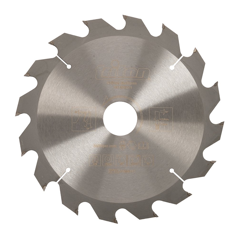 Triton TPTA41628111 184 x 30 mm 16T Woodworking Saw Blade - Silver