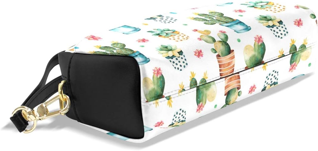 ISAOA Large Capacity Pencil Case with Zipper Stationery Supplies Colorful Cactus Pattern Pencil Pouch Bag for Girls and Boys - Image 5