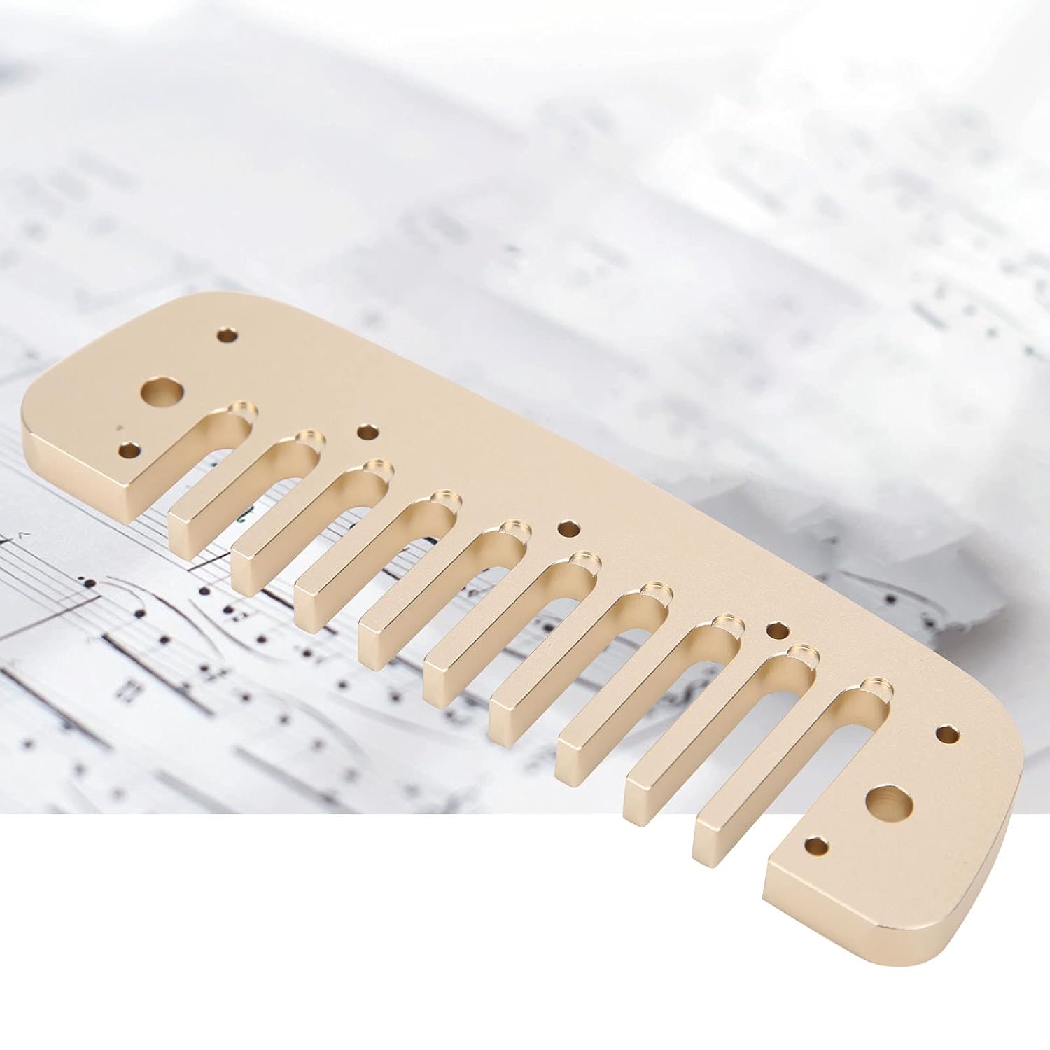 Comb Harmonica Part, Professional Aluminum Alloy Harmonica Part for