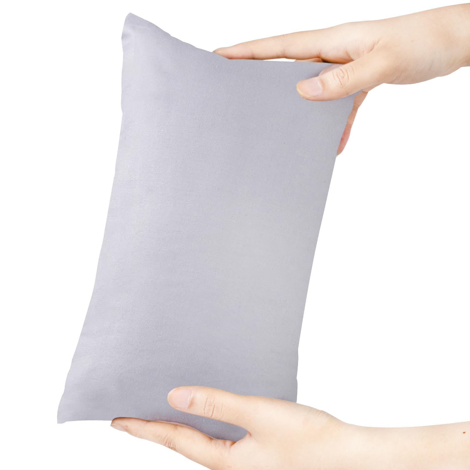 Winmany Mini Pillow 11" x 7" Small Travel Pillows Solid Color Tiny Nap Pillow with Pillowcase for Adult,Dogs,Machine Washable