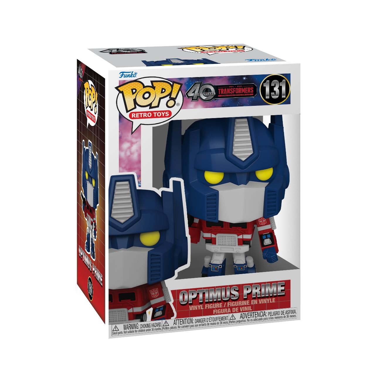 Funko Pop! Retro Toys: Transformers G1 - Optimus Prime - Transformers Classic - Collectable Vinyl Figure - Gift Idea - Official Merchandise - Toys for Kids & Adults - TV Fans