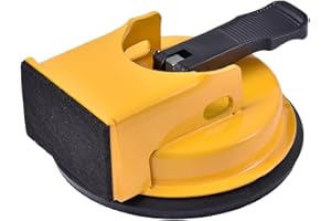 Laminate Flooring Tools, Heavy Duty Floor Gaps Fixer Suction Tool, Adjustable Laminate Flooring Repair Tools, Yellow Floor Ti