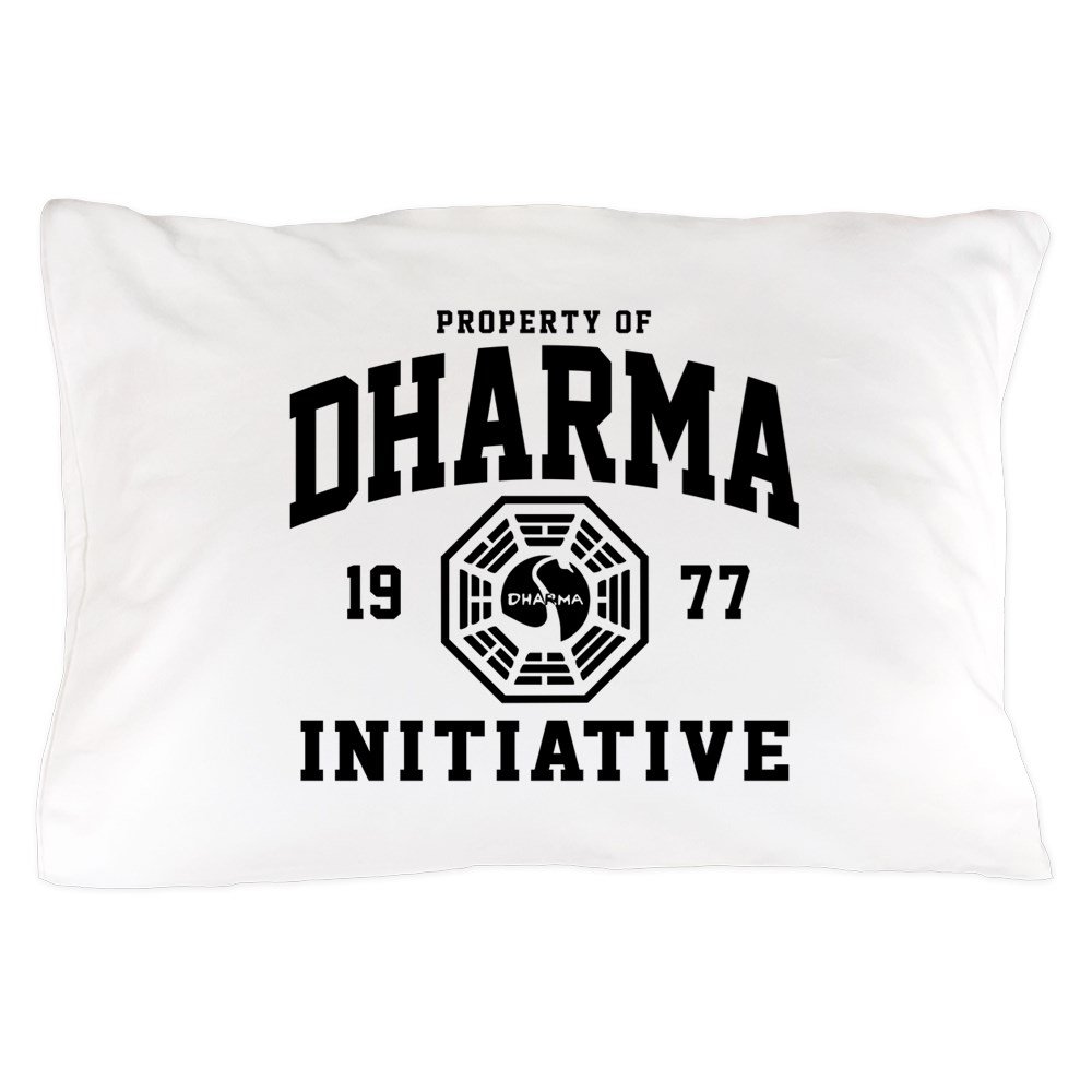 Amazon Com Cafepress Dharma Initiative Standard Size Pillow Case