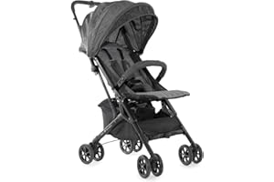 Baby Delight Go with Me Dart Stroller | Ultra-Compact Lightweight Stroller | Comfortable Baby Stroller | Charcoal Tweed