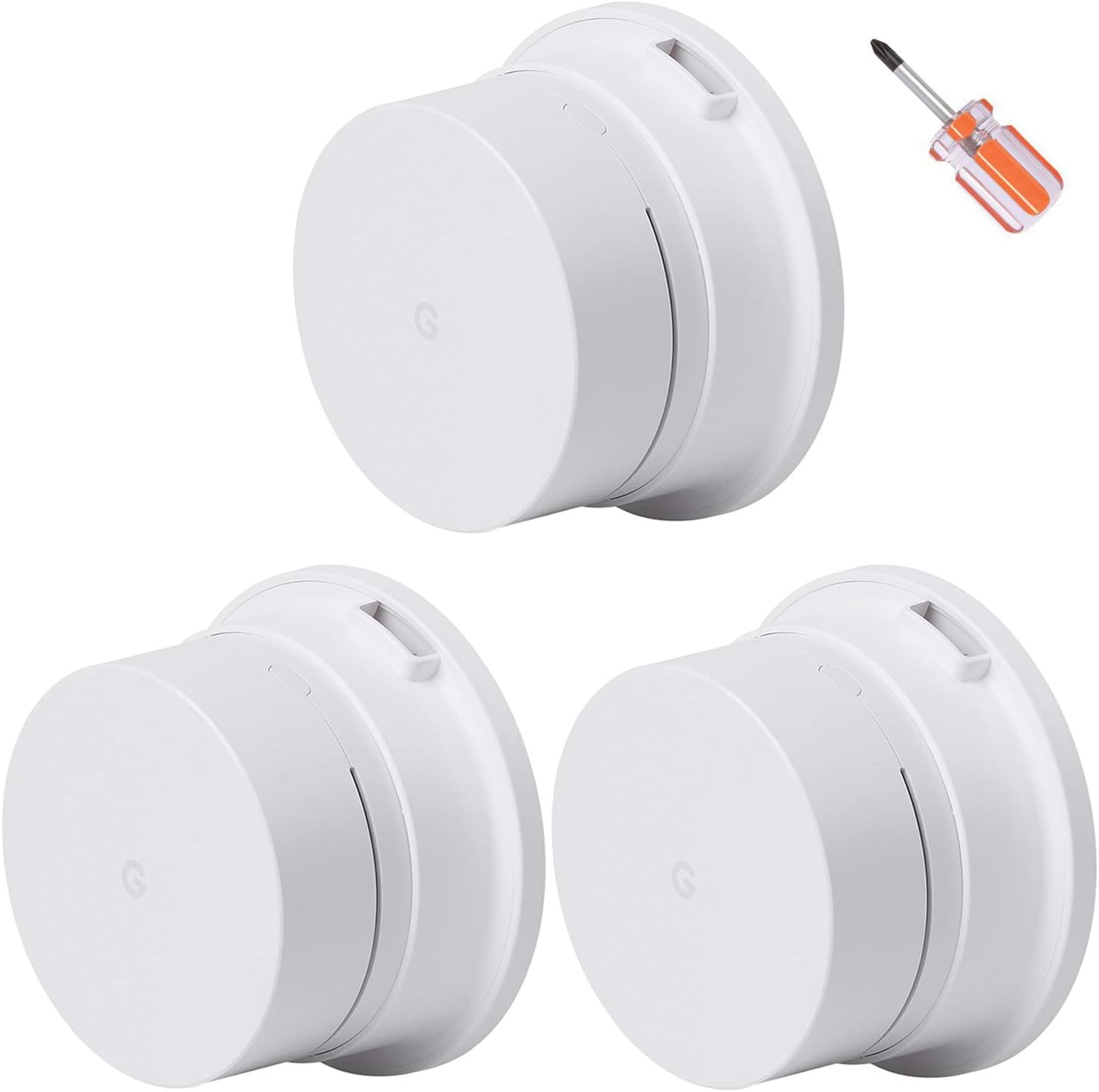 WMTGUBU Google Wifi Wall Mount Stand Holder Ceiling Bracet for Google Wifi Router System(3 Pack,White)