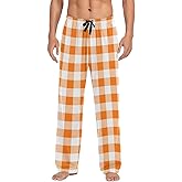Fisyme Mens Pajama Pants Men's Pajama Bottoms Soft Sleep Lounge Pj Pants