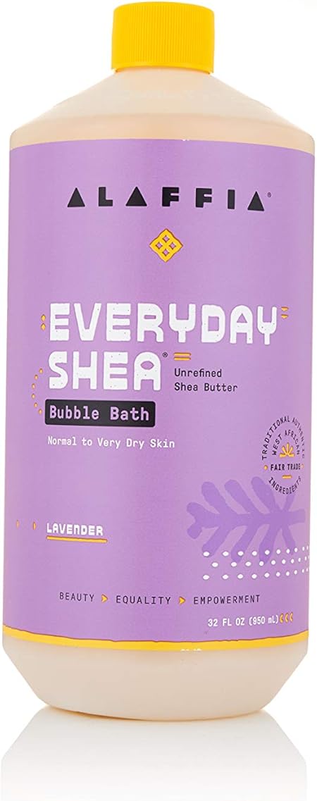 shea butter bubble bath