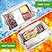 Lunch Bag for Men, Women, Kids, Tyvek Leakproof Insulated Lunch Box, Lightweight Tote Cooler Thermal Lunch Kit, Reusable Eco-friendly Lunch Pack for Work/School/Picnic, Brown