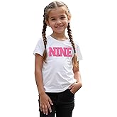 Ritatte Birthday Girl Shirt Kids Girls 5th 6th 7th 8th 9th 10th T-Shirts Sequin Embroidered Party Outfit 5-10 Years