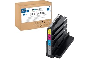 LCL Compatible Waste Toner Bottle for Samsung CLT-W406 JC96-06298A（1-Pack） for Samsung C480FN SC-C482 SL-C432 SL-C433 SL-C483