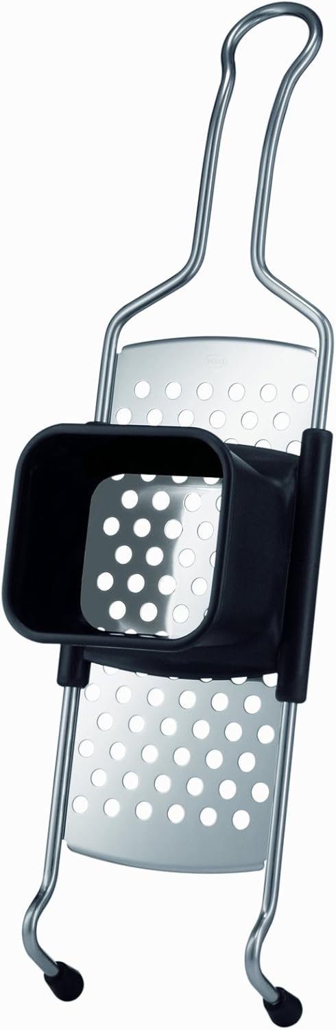 RÖSLE Spätzlehobel, Hochwertiger Spätzlehobel mit Trichteraufsatz aus Kunststoff, Edelstahl 18/10, Spülmaschinengeeignet