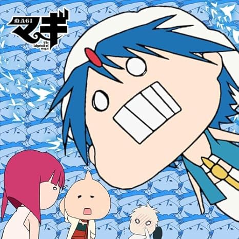 Amazon マギ もふもふミニタオル アラジン ギャグ顔 Mofmt Mg01 アニメ 萌えグッズ 通販