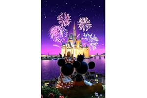 JAKI Diamond Painting Kits for Adults-Castle Diamond Art Kits for Adults,Gem Art Kits for Adults Pictures Arts Craft for Home Wall Decor (12x16inch)