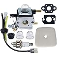HOODELL C1U-K82 C1U-K54A Carburetor, for Mantis Tiller 7222 7222M 7225 7920, Echo TC-210 HC-1500, Premium Cultivator Carb, Pl