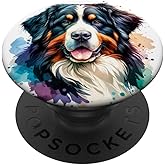 Bernese Mountain Dog Artwork PopSockets Adhesive PopGrip